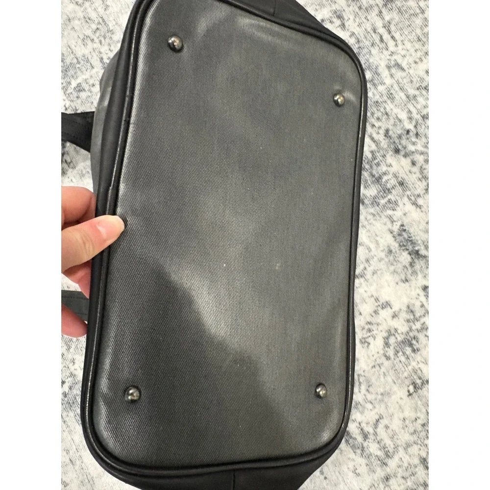 Under Armour Gray Black Tote Bag Gym Travel Carry On Bag Duffle - Picture 9 of 9